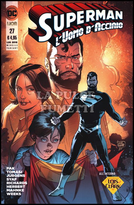 SUPERMAN L'UOMO D'ACCIAIO # 27 - VARIANT LOIS & CLARK